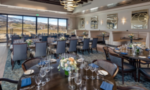 The Club at Arrowcreek dining room