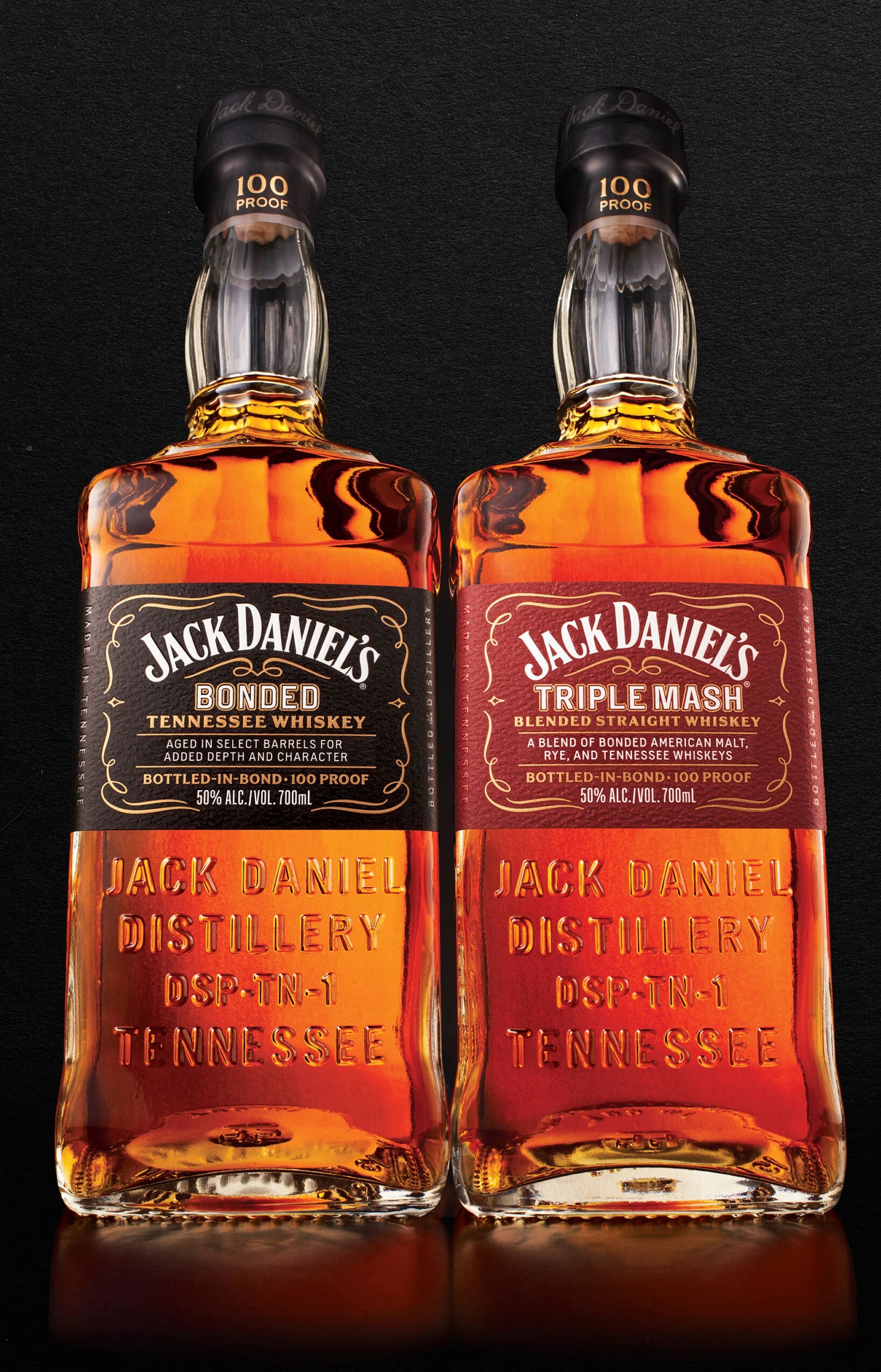 Image of 2 Jack Daniel's bottles
