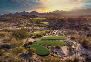 Estrella Mountain Golf Course With Green