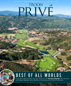 Troon Privé Magazine Cover showcasing The Club at Pasadera