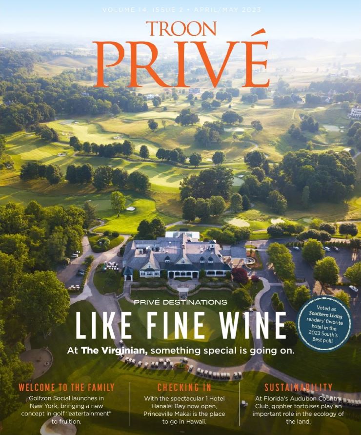 Troon Prive Mag Apr-May 2023 Cover